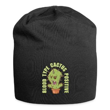 Cactus shrub Cacti prickly garden gardener - Jersey Beanie - black - Front