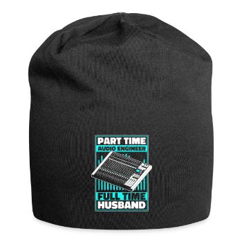Tontechniker Sound Audio Engineer - Jersey-Beanie - Schwarz - Vorne