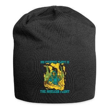 Physik Physiker - Jersey-Beanie - Schwarz - Vorne