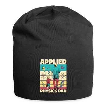 Physik Physiker - Jersey-Beanie - Schwarz - Vorne