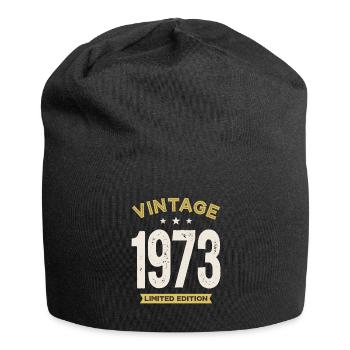 Vintage 1973 - 49ème anniversaire Retro Classic - Bonnet en jersey - noir - Devant