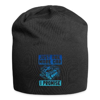 Juste une pièce de voiture de plus que je promets - Bonnet en jersey - noir - Devant