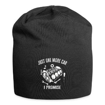 Juste une pièce de voiture de plus que je promets - Bonnet en jersey - noir - Devant
