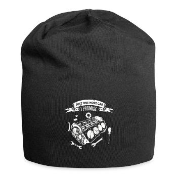 Juste une pièce de voiture de plus que je promets - Bonnet en jersey - noir - Devant