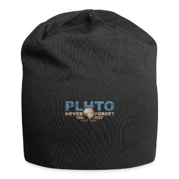 N’oubliez jamais Pluto Design Retro Style Funny Space - Bonnet en jersey - noir - Devant