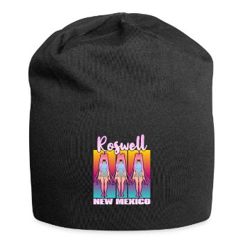 Roswell New Mexico - Jersey-Beanie - Schwarz - Vorne