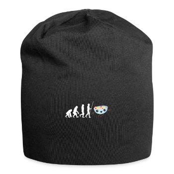 Porridge Cereal Grits Kasha Upma Rice And Oats - Jersey Beanie - black - Front