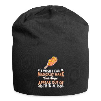Corn dog - Jersey Beanie - black - Front