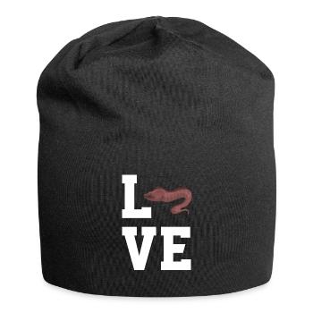 Moray Eel Shirt - Jersey Beanie - black - Front