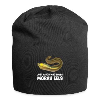 Moray Eel For Boys - Jersey Beanie - black - Front