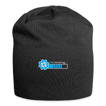 I'm Thinking Stand By, I'm Processing This - Jersey Beanie - black - Front