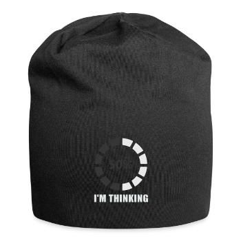 I'm Thinking Stand By, I'm Processing This - Jersey Beanie - black - Front