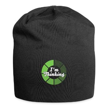 I'm Thinking Stand By, I'm Processing This - Jersey Beanie - black - Front