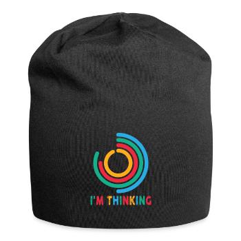 I'm Thinking Stand By, I'm Processing This - Jersey Beanie - black - Front