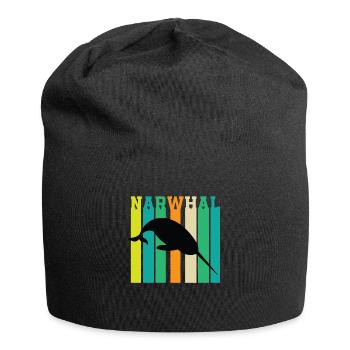 Narwal - Jersey-Beanie - Schwarz - Vorne