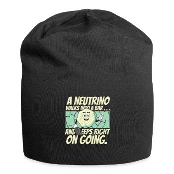Physik Physiker - Jersey-Beanie - Schwarz - Vorne