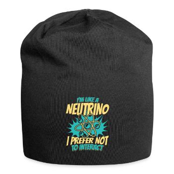 Physicien physicien - Bonnet en jersey - noir - Devant
