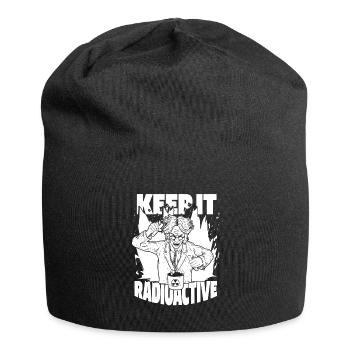 Physik Physiker - Jersey-Beanie - Schwarz - Vorne