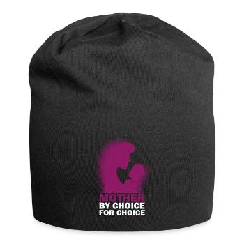 Mother By Choice For Choice Pro Choice Feminist - Jersey Beanie - black - Front