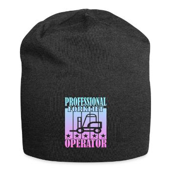 Professional Forklift Operator - Jersey-Beanie - Anthrazit - Vorne