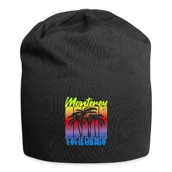 Monterey Californie - Bonnet en jersey - noir - Devant