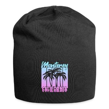 Monterey Californie - Bonnet en jersey - noir - Devant