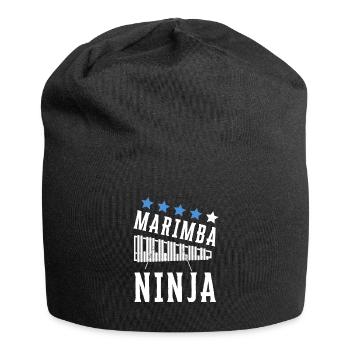 Vibraphone Mom Marimba Ninja And Mallet - Jersey Beanie - black - Front
