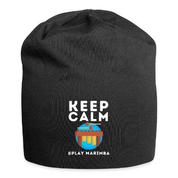 Vibraphone Mom Marimba Ninja And Mallet - Jersey Beanie - black - Front
