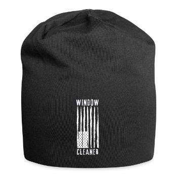Window Cleaner Services Car Window Cleaning Window - Jersey Beanie - black - Front