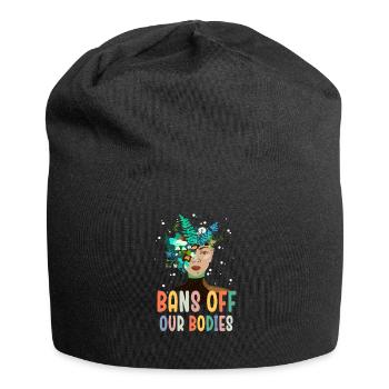 Bannir nos corps protéger la liberté Choisir les femmes - Bonnet en jersey - noir - Devant