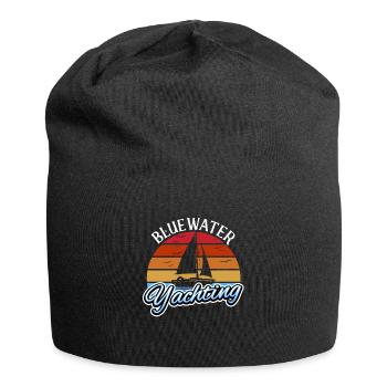 Capitaine de Yachting Bluewater, Sailor Skipper Sailor - Bonnet en jersey - noir - Devant