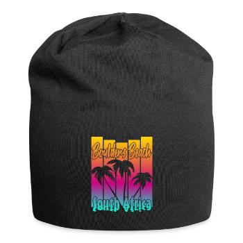 Boulders Beach - Jersey-Beanie - Schwarz - Vorne