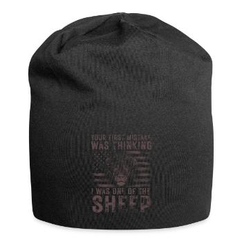 Your first Mistake was thinking I was one of the - Jersey-Beanie - Schwarz - Vorne