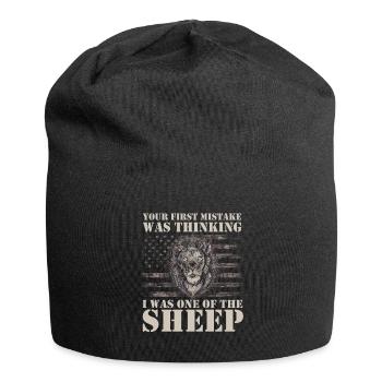Your first Mistake was thinking I was one of the - Jersey-Beanie - Schwarz - Vorne
