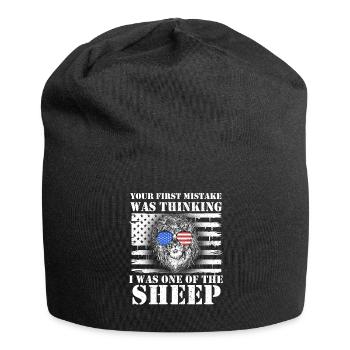 Your first Mistake was thinking I was one of the - Jersey-Beanie - Schwarz - Vorne