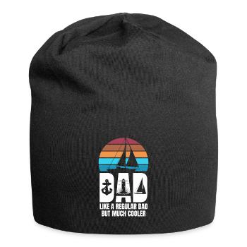 Sailor Sailing Ship Sailboat - Jersey Beanie - black - Front