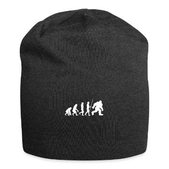Féministe Anti Rasage Corps Velu - Bonnet en jersey - charbon - Devant