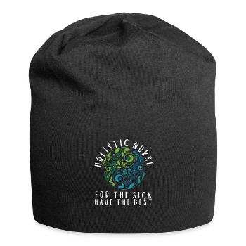 Homeopathy Alternative Medicine, Holistic Nursing - Jersey Beanie - black - Front