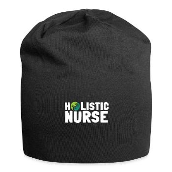 Homeopathy Alternative Medicine, Holistic Nursing - Jersey Beanie - black - Front
