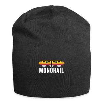 Public Transportation Stand Clear Of - Jersey Beanie - charcoal grey - Front