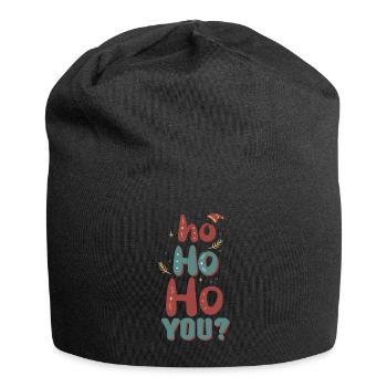 Ho Ho Ho You? Ugly Christmas Sweater Holiday Xmas - Jersey-Beanie - Schwarz - Vorne