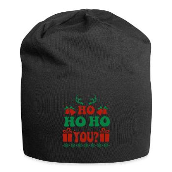 Ho Ho Ho You? Ugly Christmas Sweater Holiday Xmas - Jersey-Beanie - Schwarz - Vorne