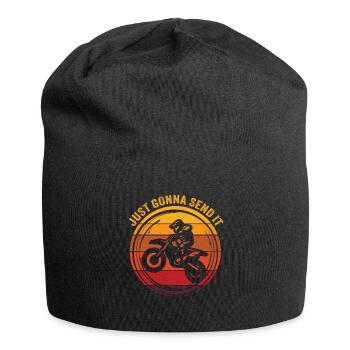 Just Gonna Send It American Flag Motocross - Jersey-Beanie - Schwarz - Vorne