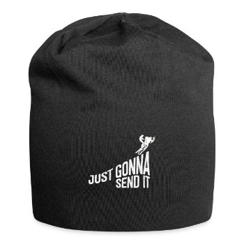 Just Gonna Send It American Flag Motocross - Jersey-Beanie - Schwarz - Vorne