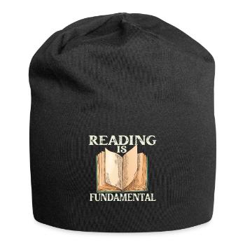 Reading Is Fundamental - Jersey Beanie - black - Front