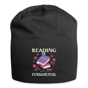 Reading Is Fundamental - Jersey Beanie - black - Front