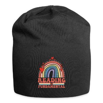 Reading Is Fundamental - Jersey Beanie - black - Front
