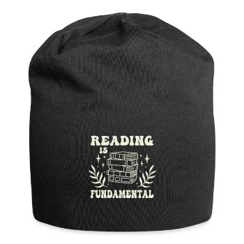 Reading Is Fundamental - Jersey Beanie - black - Front