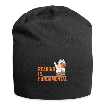 Reading Is Fundamental - Jersey Beanie - black - Front