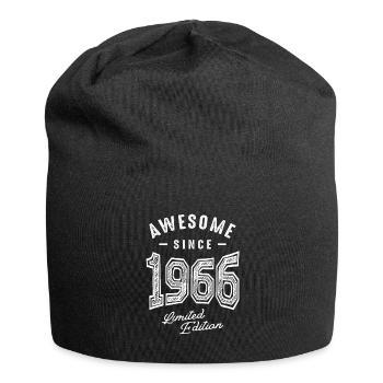 Awesome Since 1966 - 56th Birthday Retro Classic - Jersey Beanie - black - Front